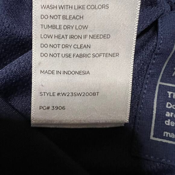 Figs Zamora Scrub Pants Womens XL Tall Blue Jogger Technical Scrubs Heavy - Picture 7 of 10